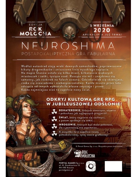 Neuroshima RPG Wydanie Rok Molocha