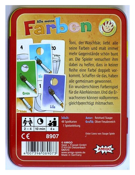 Wszystkie moje kolory (Alle meine Farben) Dla dzieci Amigo Wszystkie moje kolory (Alle meine Farben) Dla dzieci Amigo