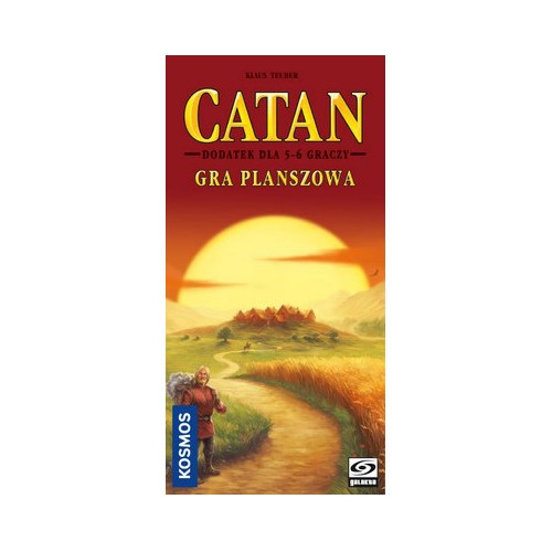 Catan: Gra planszowa - Dodatek dla 5-6 graczy Osadnicy z Catanu Galakta
