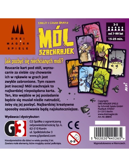 Mól szachrajek Karciane G3