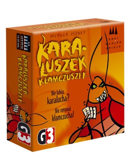 Karaluszek kłamczuszek Karciane G3