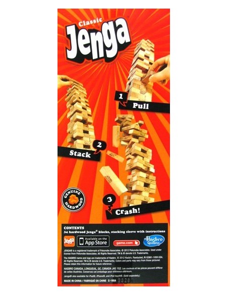 Jenga oryginalna (edycja 2013) Imprezowe Hasbro