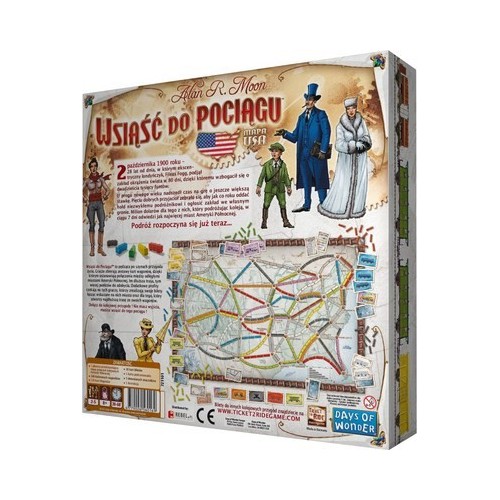 Wsiąść do Pociągu: USA Rodzinne Rebel