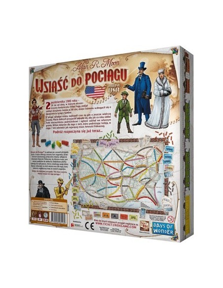 Wsiąść do Pociągu: USA Rodzinne Rebel