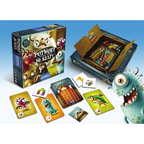 Potwory do Szafy Gry dla jednego gracza Granna Potwory do Szafy Gry dla jednego gracza Granna