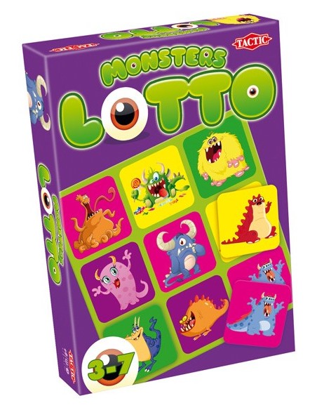 Lotto: Potwory Dla dzieci Tactic