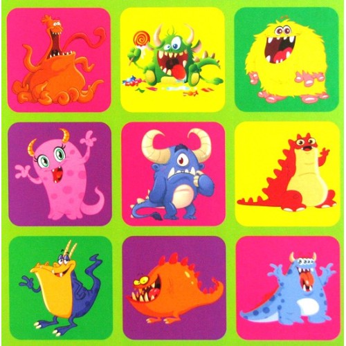 Lotto: Potwory Dla dzieci Tactic