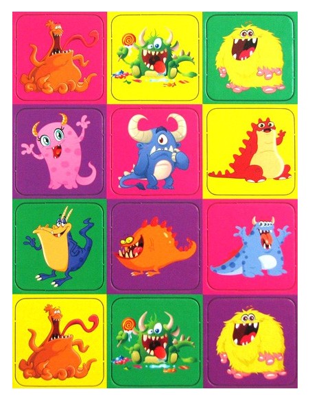 Lotto: Potwory Dla dzieci Tactic