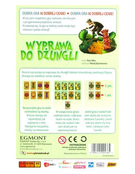 Wyprawa do dżungli Dla dzieci Egmont