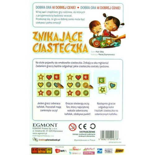 Znikające ciasteczka Dla dzieci Egmont