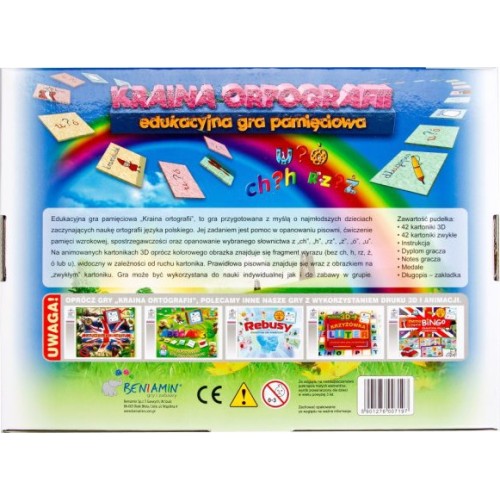 Kraina Ortografii Dla dzieci Beniamin