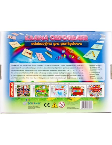 Kraina Ortografii Dla dzieci Beniamin