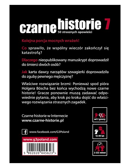 Czarne historie 7 Imprezowe G3