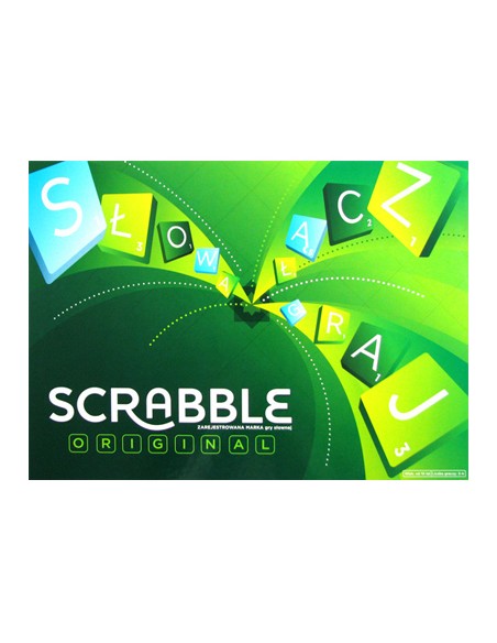 Scrabble Original (wersja polska) Słowne i Liczbowe Mattel