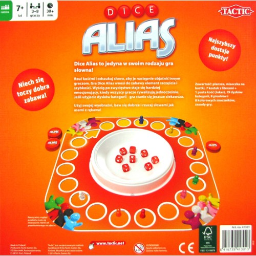 Alias Dice (gra kościana) Imprezowe Tactic