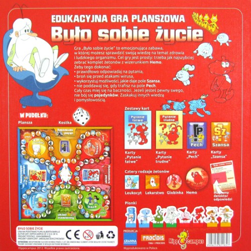 Było sobie życie - gra planszowa Dla dzieci Hippocampus