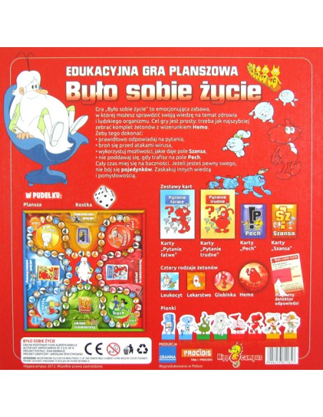 Było sobie życie - gra planszowa Dla dzieci Hippocampus