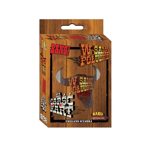 BANG! W SAMO POŁUDNIE, ZA GARŚĆ KART Pozostałe gry Bard Centrum Gier
