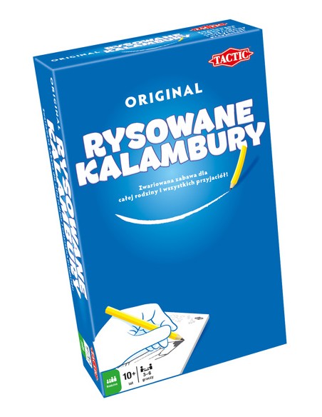Rysowane kalambury (wersja podróżna) Imprezowe Tactic