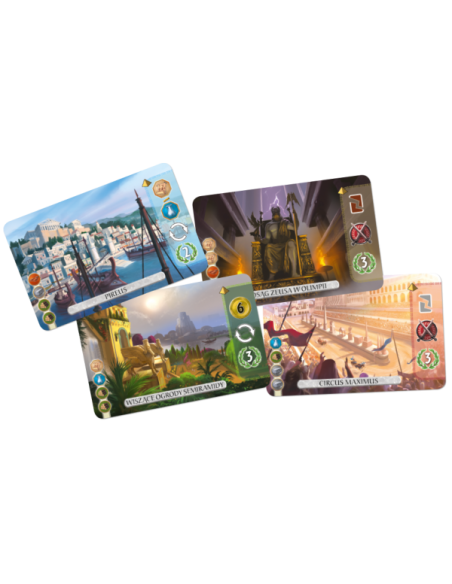 7 Cudów Świata: Pojedynek Karciane Rebel