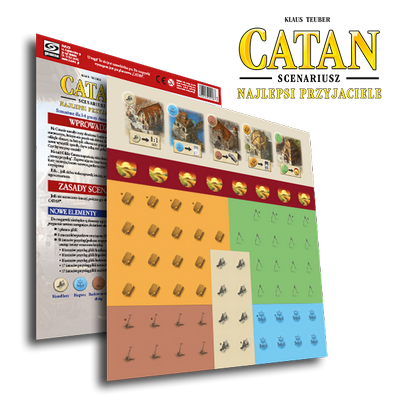 Catan: Gra planszowa - Najlepsi Przyjaciele