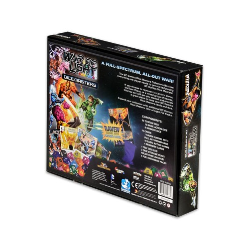 DC Comics Dice Masters: War of Light Collectors Box Kościane WizKids