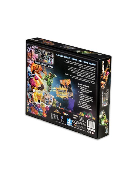 DC Comics Dice Masters: War of Light Collectors Box Kościane WizKids