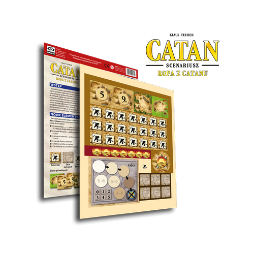 Catan: Gra planszowa - Ropa z Catanu Osadnicy z Catanu Galakta