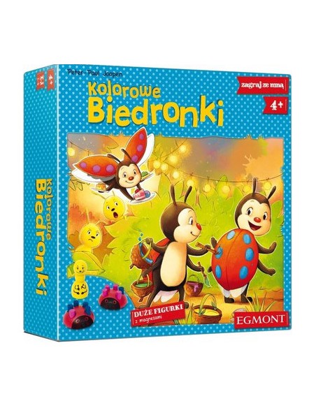 Kolorowe Biedronki Dla dzieci Egmont