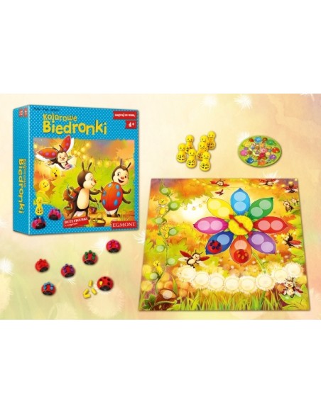 Kolorowe Biedronki Dla dzieci Egmont