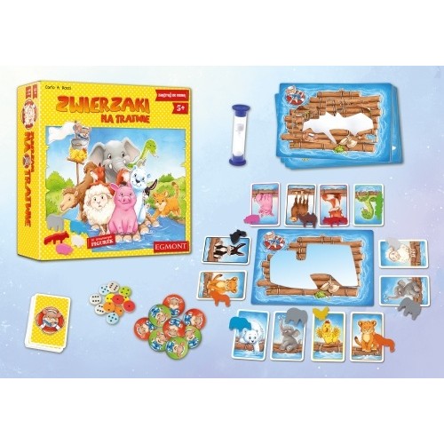 Zwierzaki na tratwie Dla dzieci Egmont