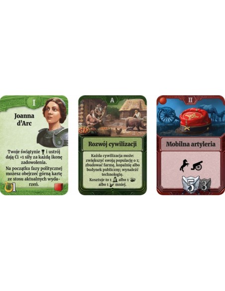 Cywilizacja: Poprzez Wieki (3 edycja) Strategiczne Rebel