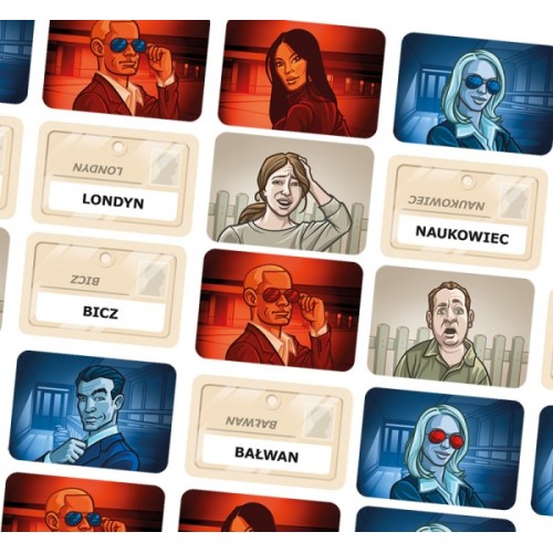 Tajniacy (Codenames) Imprezowe Rebel