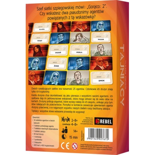 Tajniacy (Codenames) Imprezowe Rebel