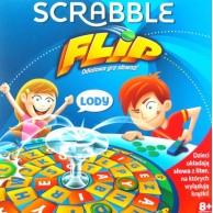 Scrabble Flip (wersja polska) Słowne i Liczbowe Mattel