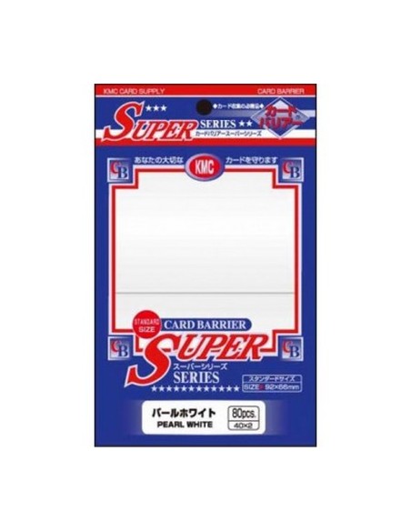 KMC Standard Sleeves - Pearl White (80 Sleeves) Pozostałe KMC