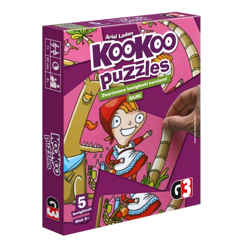 KooKoo Puzzles - Bajki Black Friday G3