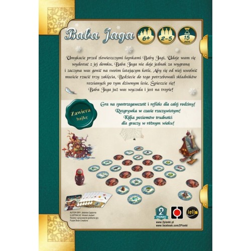 Baba Jaga Dla dzieci 2 Pionki