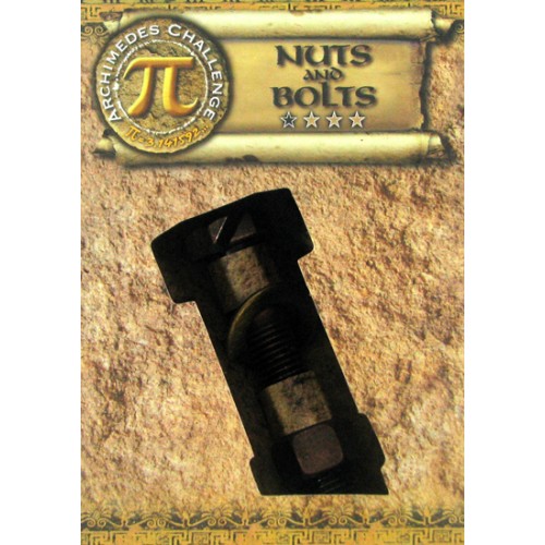 Łamigłówka ARCHIMEDES - Nuts and Bolts - poziom 1/4 Eureka! 3d Puzzle Eureka 3D