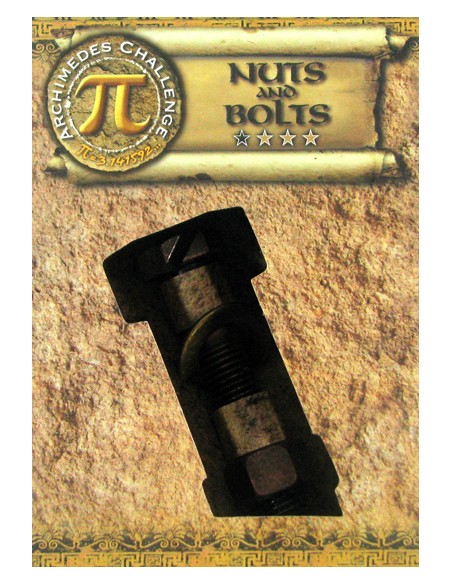 Łamigłówka ARCHIMEDES - Nuts and Bolts - poziom 1/4 Eureka! 3d Puzzle Eureka 3D