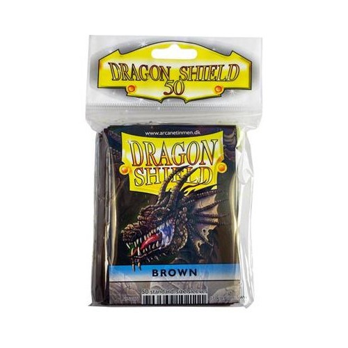 Dragon Shield - Brown 50 szt. Do gier karcianych Arcane Tinmen