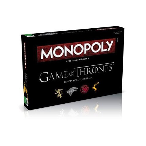 Monopoly: Gra o Tron Edycja Kolekcjonerska Rodzinne Hasbro