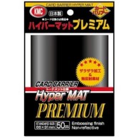 KMC Standard Sleeves - Hyper Mat Premium Black (50 Sleeves) Pozostałe KMC