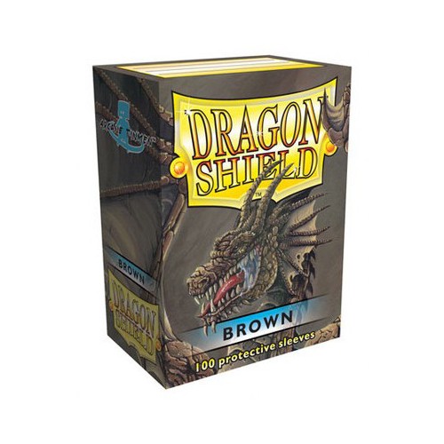 Dragon Shield - Brown 100 szt. Do gier karcianych Arcane Tinmen