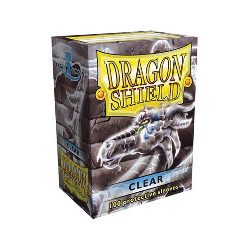 Dragon Shield - Clear 100 szt. Do gier karcianych Arcane Tinmen