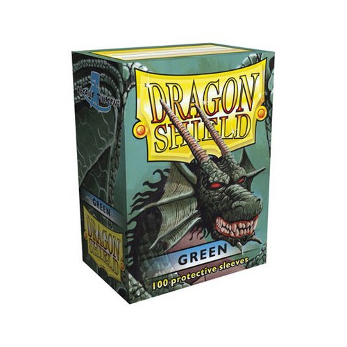 Dragon Shield - Green 100 szt. Do gier karcianych Arcane Tinmen
