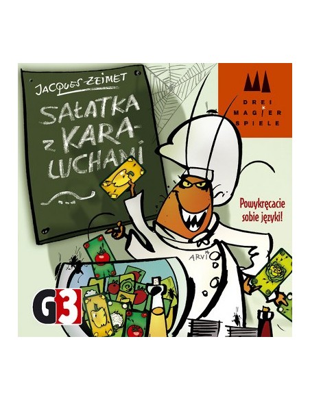 Sałatka z karaluchami (edycja polska) Karciane G3