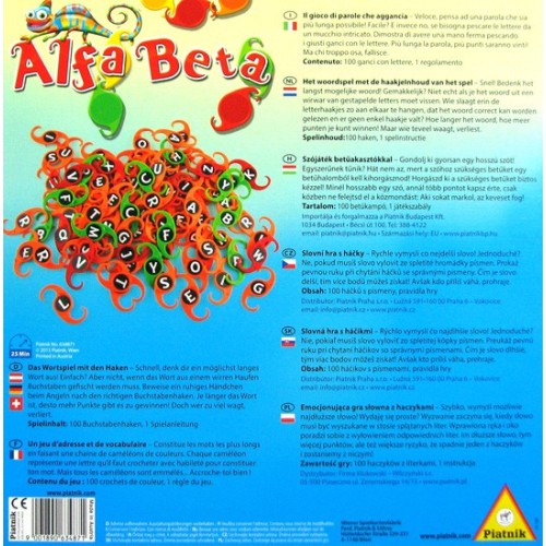 Alfa Beta Edukacyjne Piatnik Alfa Beta Edukacyjne Piatnik