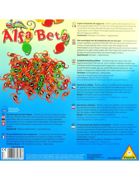 Alfa Beta Edukacyjne Piatnik Alfa Beta Edukacyjne Piatnik