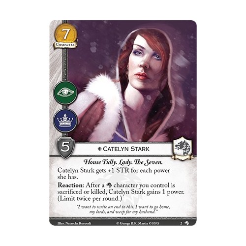 A Game of Thrones LCG SE: Wolves of the North Deluxe exspansion Fantasy Flight Games